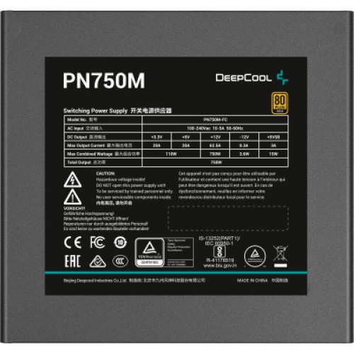 Блок питания Deepcool 750W (PN750M)