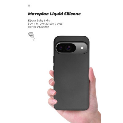 Чехол для мобильного телефона Armorstandart ICON Case Google Pixel 9 Black (ARM74690)