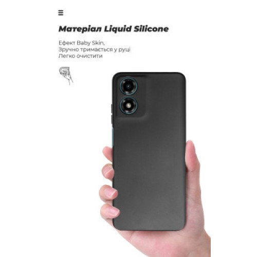 Чехол для мобильного телефона Armorstandart ICON Case Motorola G04 Camera cover Black (ARM73890)