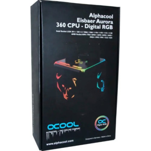 Система жидкостного охлаждения Alphacool AURORA 360/DIGITAL RGB 11730