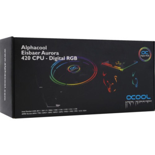 Система жидкостного охлаждения Alphacool AURORA 420/DIGITAL RGB 11731