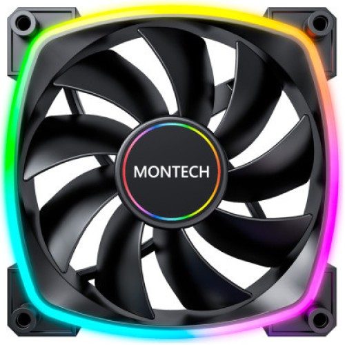 Кулер для корпуса MONTECH AX140 PWM BLACK