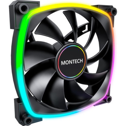 Кулер для корпуса MONTECH AX140 PWM BLACK