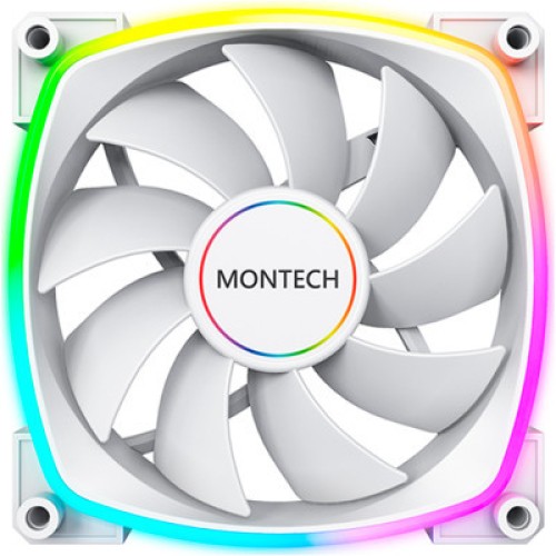 Кулер для корпуса MONTECH RX140 PWM WHITE