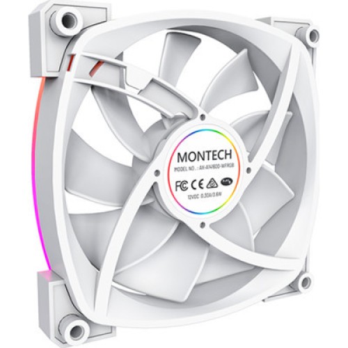 Кулер для корпуса MONTECH RX140 PWM WHITE