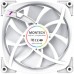 Кулер для корпуса MONTECH AX120 PWM WHITE