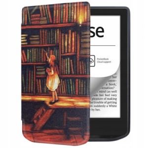 Чехол для электронной книги BeCover Smart Case PocketBook 629 Verse / 634 Verse Pro 6" Library Girl (710975)