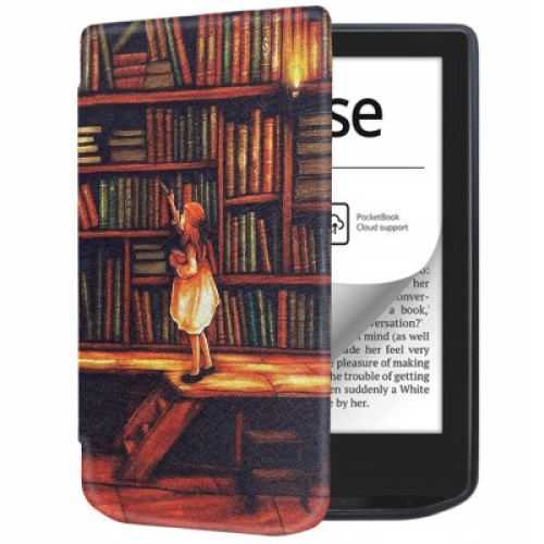 Чехол для электронной книги BeCover Smart Case PocketBook 629 Verse / 634 Verse Pro 6" Library Girl (710975)