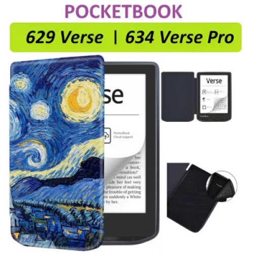 Чехол для электронной книги BeCover Smart Case PocketBook 629 Verse / 634 Verse Pro 6" Night (710980)