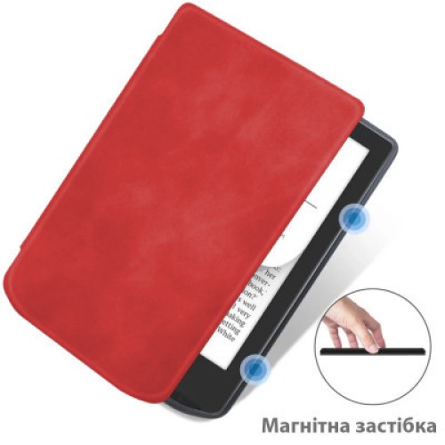 Чехол для электронной книги BeCover Smart Case PocketBook 629 Verse / 634 Verse Pro 6" Red (710979)
