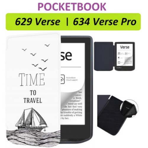 Чехол для электронной книги BeCover Smart Case PocketBook 629 Verse / 634 Verse Pro 6" Time To Travel (710982)
