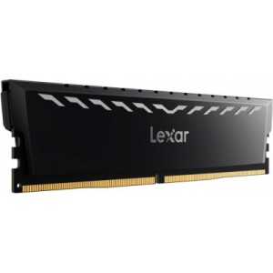 Модуль пам'яті для комп'ютера DDR4 16GB (2x8GB) 3600 MHz THOR Black Lexar (LD4U08G36C18LG-RGD)