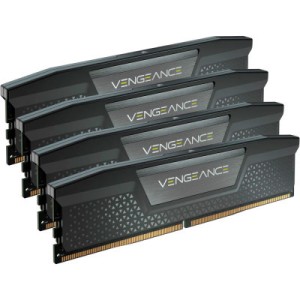 Модуль памяти для компьютера DDR5 192GB (4x48GB) 5200 MHz Vengeance Black Corsair (CMK192GX5M4B5200C38)