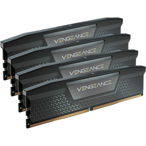 Модуль памяти для компьютера DDR5 192GB (4x48GB) 5200 MHz Vengeance Black Corsair (CMK192GX5M4B5200C38)