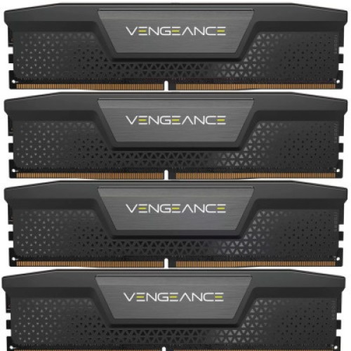 Модуль памяти для компьютера DDR5 192GB (4x48GB) 5200 MHz Vengeance Black Corsair (CMK192GX5M4B5200C38)
