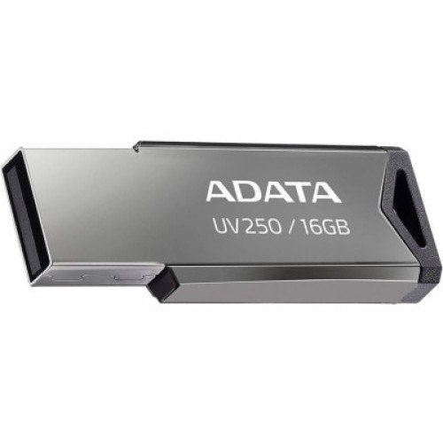 USB флеш накопитель ADATA 16GB AUV 250 Silver USB 2.0 (AUV250-16G-RBK)