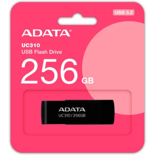 USB флеш накопитель ADATA 256GB UC310 Black USB 3.0 (UC310-256G-RBK)