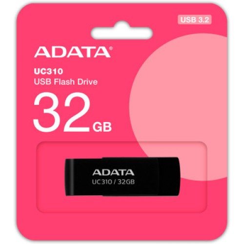 USB флеш накопитель ADATA 32GB UC310 Black USB 3.0 (UC310-32G-RBK)