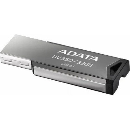 USB флеш накопитель ADATA 32GB UV350 Metallic USB 3.2 (AUV350-32G-RBK)