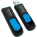 USB флеш накопитель ADATA 256GB UV128 Black/Blue USB 3.2 (AUV128-256G-RBE)