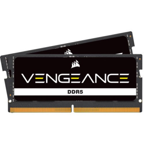 Модуль памяти для ноутбука SoDIMM DDR5 64GB (2x32GB) 4800 MHzPro Overclocking Corsair (CMSX64GX5M2A4800C40)