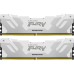 Модуль памяти для компьютера DDR5 32GB (2x16GB) 7600 MHz Renegade White XMP Kingston Fury (ex.HyperX) (KF576C38RWK2-32)