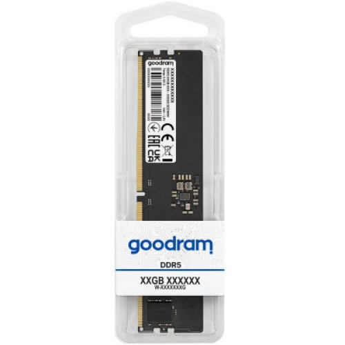 Модуль памяти для компьютера DDR5 16GB 5600 MHz Goodram (GR5600D564L46S/16G) Модуль памяти для компьютера DDR5 16GB 5600 MHz Goodram (GR5600D564L46S/16G)