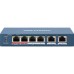 Коммутатор сетевой Hikvision DS-3E0106P-E/M
