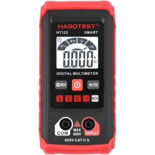 Цифровой мультиметр Habotest HT123 DC600V, AC600V (HT123)