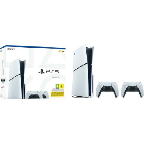 Игровая консоль Sony Playstation 5 Slim (2 геймпада Dualsense) Blu-Ray (1000042045 / 1092204)