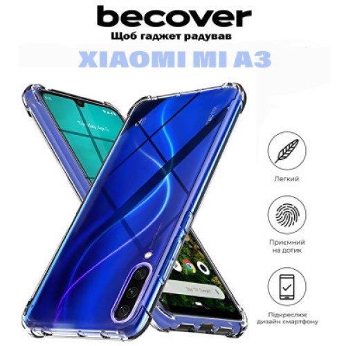 Чехол для мобильного телефона BeCover Anti-Shock Xiaomi Mi A3 Clear (711034)
