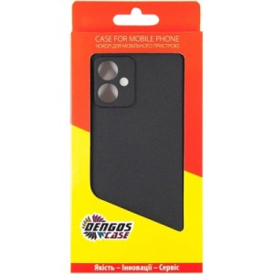 Чехол для мобильного телефона Dengos Kit for Motorola G54 case + cable DENGOS (Black) (DG-CC-01)