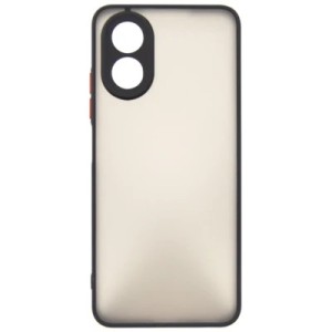 Чехол для мобильного телефона Dengos Kit for OPPO A38 case + glass (Black) (DG-KM-05)