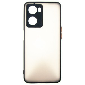 Чехол для мобильного телефона Dengos Kit for OPPO A57s case + glass (Black) (DG-KM-35)