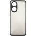 Чехол для мобильного телефона Dengos Kit for OPPO A58 4G case + glass (Black) (DG-KM-36)