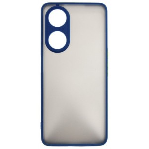 Чехол для мобильного телефона Dengos Kit for OPPO A98 5G case + glass (Blue) (DG-KM-39)