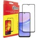 Чехол для мобильного телефона Dengos Kit for Samsung Galaxy A25 5G case + glass (Black) (DG-KM-65)