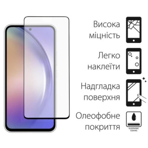 Чехол для мобильного телефона Dengos Kit for Samsung Galaxy A54 5G case + glass (Mint) (DG-KM-43)