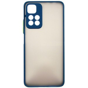 Чехол для мобильного телефона Dengos Kit for Xiaomi Redmi Note 11 Pro case + glass (Blue) (DG-KM-31)