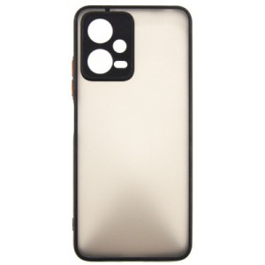 Чехол для мобильного телефона Dengos Kit for Xiaomi Redmi Note 12 5g case + glass (Black) (DG-KM-28)
