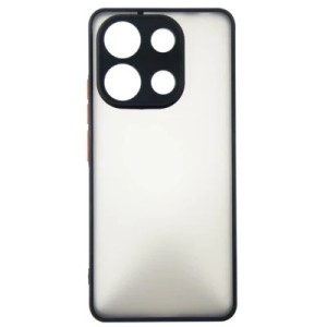 Чехол для мобильного телефона Dengos Kit for Xiaomi Redmi Note 13 4G case + glass (Black) (DG-KM-66)