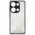Чехол для мобильного телефона Dengos Kit for Xiaomi Redmi Note 13 Pro 4G case + glass (Black) (DG-KM-67)