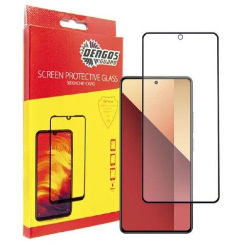 Чехол для мобильного телефона Dengos Kit for Xiaomi Redmi Note 13 Pro 4G case + glass (Purple) (DG-KM-64)