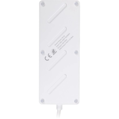 Сетевой удлинитель TUYA Smart 1.8м, 16A, 4*розетки/4*USB (HS082383)