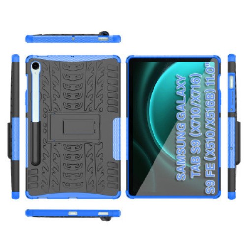 Чехол для планшета BeCover Samsung Galaxy Tab S9 (SM-X710/SM-X716)/S9 FE (SM-X510/SM-X516B) 11.0" Blue (710762)