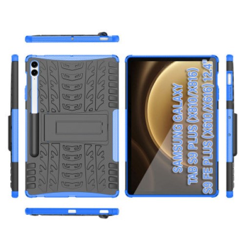 Чехол для планшета BeCover Samsung Galaxy Tab S9 Plus (SM-X810/SM-X816)/S9 FE Plus (SM-X610/SM-X616) 12.4" Blue (710763)