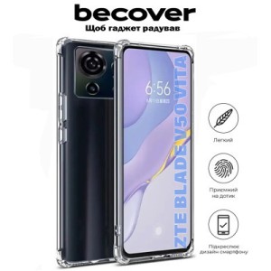 Чехол для мобильного телефона BeCover Anti-Shock ZTE Blade V50 Vita Clear (710863)