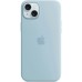 Чехол для мобильного телефона Apple iPhone 15 Plus Silicone Case with MagSafe - Light Blue,Model A3124 (MWNH3ZM/A)