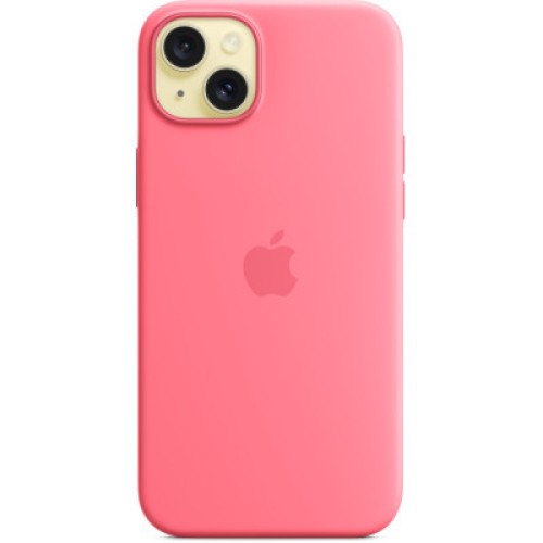 Чехол для мобильного телефона Apple iPhone 15 Plus Silicone Case with MagSafe - Pink,Model A3124 (MWNE3ZM/A)