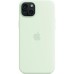 Чехол для мобильного телефона Apple iPhone 15 Plus Silicone Case with MagSafe - Soft Mint,Model A3124 (MWNG3ZM/A) Чехол для мобильного телефона Apple iPhone 15 Plus Silicone Case with MagSafe - Soft Mint,Model A3124 (MWNG3ZM/A)